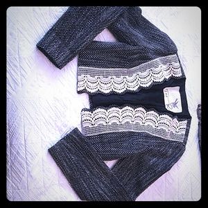 Anthropologie - Tabatha Crop work blazer